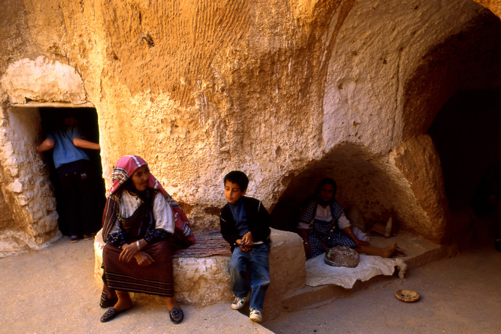 Tunis - obydli Berberu